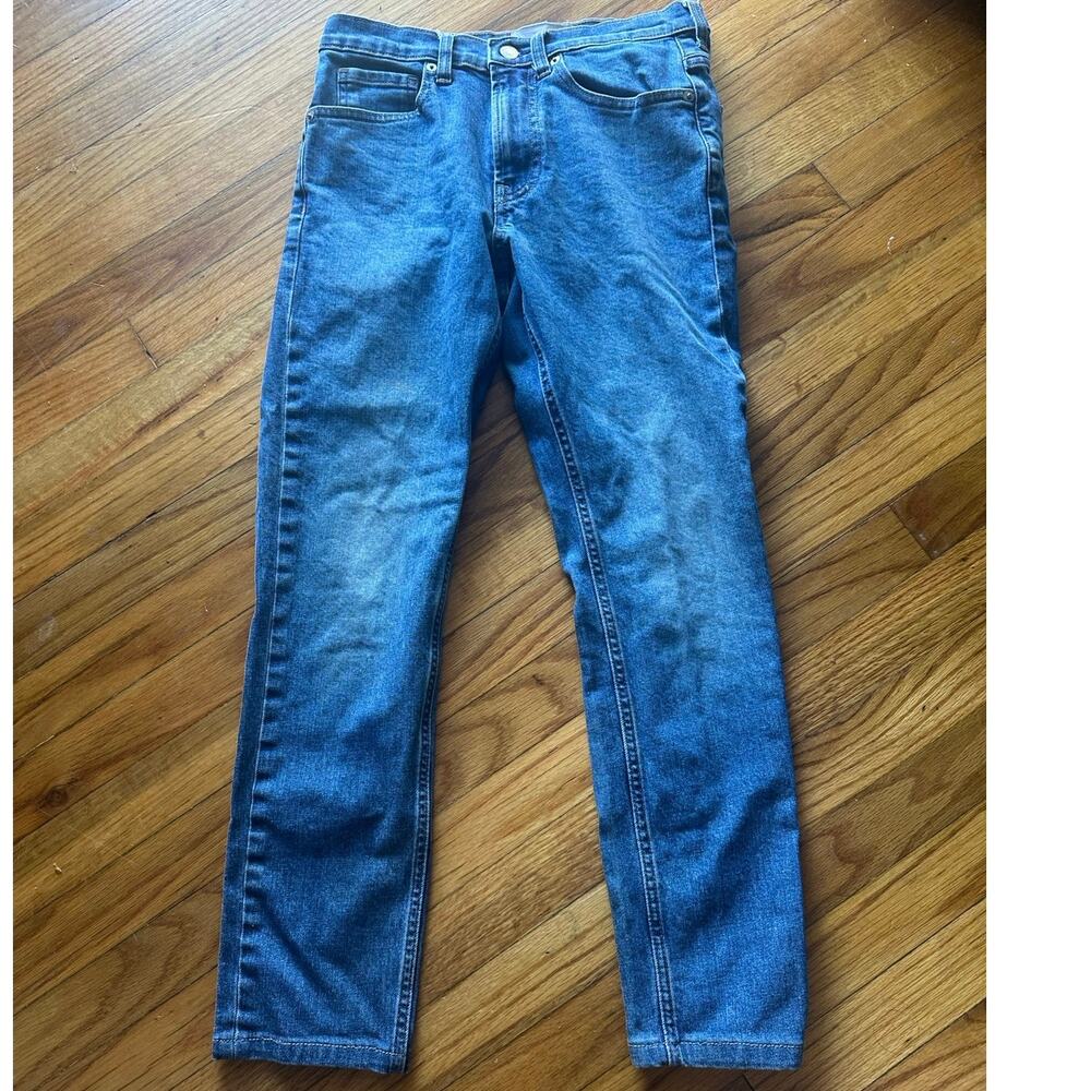 Everlane The High-Rise Straight Jean Medium Wash Denim